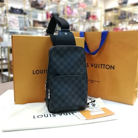 louis vuitton sling bag avenue|louis vuitton sling patterned bag.